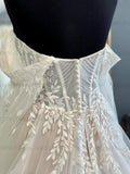 Runhufu Bohemia Wedding Dresses Sweetheart Puff Sleeves Tulle Bride Dresses A-Line Applique Dress For Women 2024 Robe De Mari¨¦e
