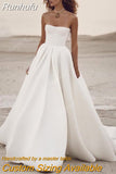 Runhufu Sweetheart Princess Wedding Dresses For Women Elegant A Line Bridal Gowns Sweep Train Custom Made Vestido De Novia 2023