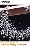 Runhufu HP311 Wedding Hair Comb for Bride Woman Headwear Rhinestone Bridal Hair Ornaments Wedding Headpiece Hair Accessories