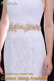 Runhufu SH353 Sparkly Skinny Belt Gold Leaf Wedding Belt with Pearls Womens Formal Belts Wedding Waist Belt Jeweled Dress Belt
