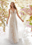 runhufu Explosion Of New Lace Sexy V-Neck Sleeveless Wedding Dress Dress Dress Dress