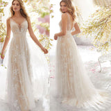 runhufu Explosion Of New Lace Sexy V-Neck Sleeveless Wedding Dress Dress Dress Dress