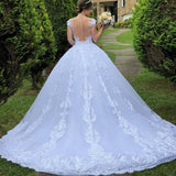2025 New Wedding Dress White Retro Lace Wedding Dress V Collar Bare Back Sexy Main Wedding Dress Code
