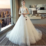 Brat-Commage And Tail Wedding Dress 2025 New Sentao High-Waisted Light Wedding Dress