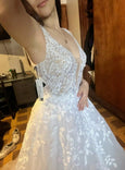 Color:WHITE Train Length:50cm US Size:6