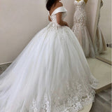 Wedding Dress V Neck-Waist Sexy Wedding Dress Tugged Lace Master Wedding Dress Short Sleeves A Simple Shoulder Back