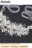 Runhufu HP311 Wedding Hair Comb for Bride Woman Headwear Rhinestone Bridal Hair Ornaments Wedding Headpiece Hair Accessories
