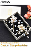 Runhufu X05 2pcs/lot Bride High Heels Clips Rhinestone Bridal Wedding Shoes Buckle Women Accessories High Heel Decoration
