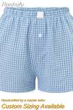 Runhufu Women's Y2k Pajamas Shorts Cute Plaid Pj Short Pants Flannel Lounge Sleep Shorts Bottoms Elastic Waist Baggy Boxers Tracksuit