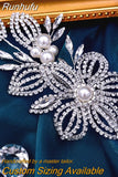 Runhufu HP434 Bridal Headband Rhinestone Women Headwear Bride Crowns Tiaras Wedding Hair Accessories Pageant Party Headdress