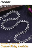 Runhufu HP243 Full Rhinestone Headband for Women Bridal Headpiece Wide Hair Band Handmade Headwear Wedding Hair Accessories