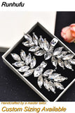 Runhufu X05 2pcs/lot Bride High Heels Clips Rhinestone Bridal Wedding Shoes Buckle Women Accessories High Heel Decoration