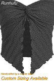 Runhufu Women Y2k Ruched Off Shoulder Tube Tops Strapless Front Open Tops Backless Bandeau Crop Top Sexy Streetwear