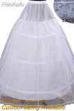 Runhufu layer 3 Hoop Elastic Waist Bridal Gown Drawstring Dress Petticoat Underskirt CrinolineWedding Accessories jupon sous robe