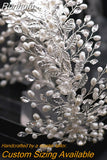 Runhufu HP496 Shiny Wedding Hair Accessories Jewelry Bridal Tiara Woman Headband Rhinestone Headpiece for Pageant Headdresses
