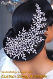 Runhufu HP434 Bridal Headband Rhinestone Women Headwear Bride Crowns Tiaras Wedding Hair Accessories Pageant Party Headdress