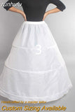 runhufu New 3 Rings Petticoat For Wedding Dress Elastic Band Lace Up Can Be Adjustable Wedding Accessories 12 Styles Available