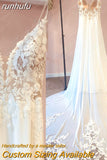 runhufu Beach Wedding Dress 2023 Spaghett Straps Robe Mariee Vintage Lace Appliques Boheme Wedding Dresses Vestidos de Nova