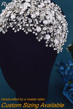 Runhufu HP240 Bridal Crown Wedding Tiara and Headdress Hair Accessories Luxury Bride Headpiece Pageant Headband Hair Jewelry
