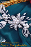Runhufu HP434 Bridal Headband Rhinestone Women Headwear Bride Crowns Tiaras Wedding Hair Accessories Pageant Party Headdress