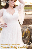 Runhufu Size Beach Wedding Dress Boho Bat Wings Bridal Dresses For Women 2023 Vestido De Novia Wedding Party Gown For Bride Elegant