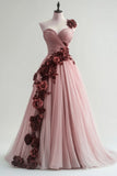 ElegantA-line Sweetheart Quincea?era Dress Tulle Applique Ball Gown Long Prom Dress Wedding Dress HZ1108