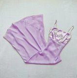 Sweet Pink Spaghetti Strap Chiffon Long Prom Dress for Party Embroidered AppliqueEvening Dress HZ1108