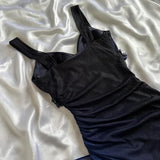 Vintage Gradient Navy Blue?? Sweetheart Prom Dress - Romantic Glitter?Chiffon Ruffled Party Dress for Birthday&Graduation&Quinceanera HZ1108