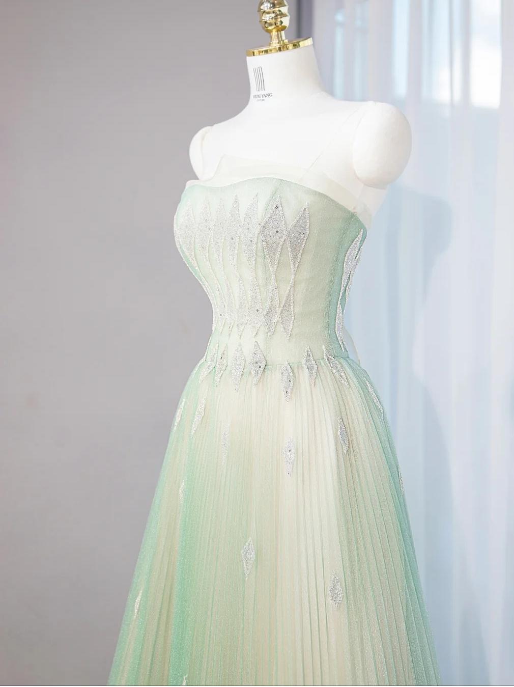 Sweet?? Fairy Style Ball Gown for Birthday&Quinceanera-Sparkling Diamond A-line Tulle Evening Dress HZ1108