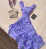 Elegant Pink A-Line Chiffon Party Dresses HZ1108