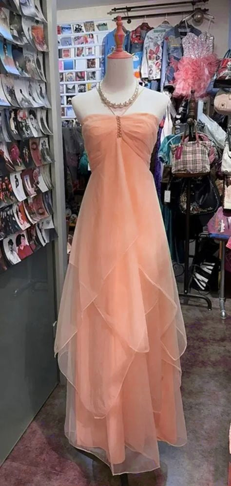 Fairytale Yellow Chiffon Cocktail Party Dresses Halter Neck Sleeveless Guest Dresses HZ1108