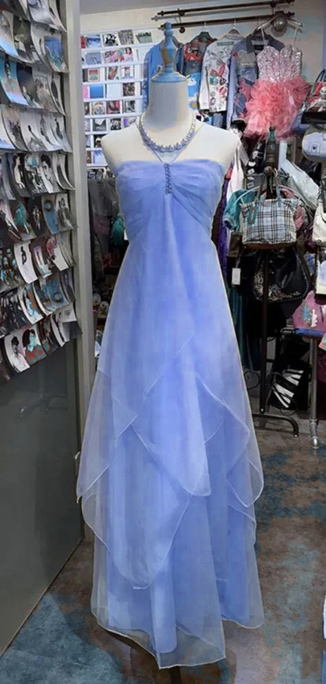 Fairytale Yellow Chiffon Cocktail Party Dresses Halter Neck Sleeveless Guest Dresses HZ1108