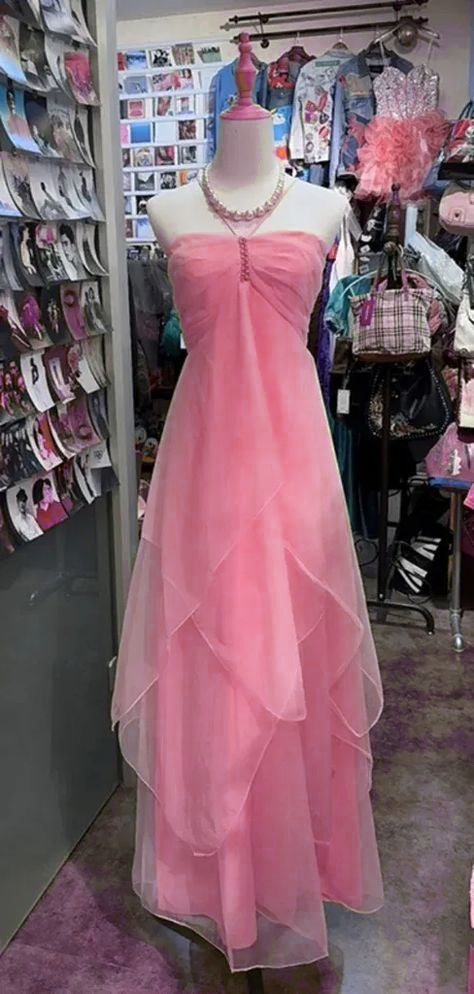 Fairytale Yellow Chiffon Cocktail Party Dresses Halter Neck Sleeveless Guest Dresses HZ1108