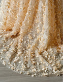 Sweet Yellow A-Line Spaghetti Straps Tulle Applique Beading Wedding Dress Fairytale Long Prom Dresses HZ1108