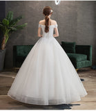 runhufu Dress 2023 New Sexy V-neck Ball Gown Princess Vintage Wedding Dresse Luxury Lace Wedding Gowns Plus Size