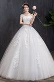 runhufu The Shoulder Wedding Dress 2023 light Appliques Pearls Lace Fashion Wholesale Cheap Simple Bride Dress Vestidos De Novia