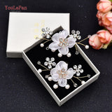 Runhufu X05 2pcs/lot Bride High Heels Clips Rhinestone Bridal Wedding Shoes Buckle Women Accessories High Heel Decoration
