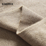 Runhufu Women sweater skirt pencil midi knitted skirt high waist skirts womens winter long warm knitting skirts split bottoms