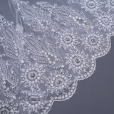 Runhufu Arrival Cathedral Lace Wedding Veil 2023 Luxury Long Bridal Veils Wedding Accessories