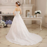 runhufu Real Photo Customized Princess Lace with Train China 2023 Vintage Plus Size Wedding Dresses Bridal Gowns vestido de noiva