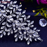 Runhufu HP311 Wedding Hair Comb for Bride Woman Headwear Rhinestone Bridal Hair Ornaments Wedding Headpiece Hair Accessories