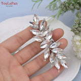 Runhufu X31 Red Rhinestone Shoes Clips Bridal High Heel Shoe Ornaments Jewelry Wedding Shoes Decoration Clip DIY Accessories