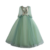 runhufu Quinceanera Dress Party Prom Formal Dress Full Sleeve Ball Gown Sweet Floral Print Quinceanera Dresses Vestido 15 Anos