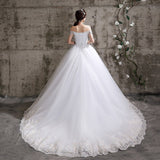runhufu The Shoulder Wedding Dress 2023 New Bride Dresses Simple Wedding Gowns Plus Size Vestido De Noiva