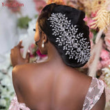 Runhufu HP311 Wedding Hair Comb for Bride Woman Headwear Rhinestone Bridal Hair Ornaments Wedding Headpiece Hair Accessories