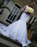 2025 Wedding Dress Small Middle Waist Zipper Thin Wedding French Simple White Long-Sleeved Wedding Dress