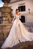 White Breast-Thoric Wedding Dress Lace Tail 2025 Summer New Fashion Temperament Dignified Lady Atmosphere