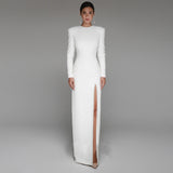Wedding Dress 2025 Summer New Shoulder Wedding Dress Skirt Leak Back Lace Tail Wedding Dress