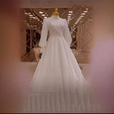 French Light Wedding Dress High Sense Bride Super Fairy Morning Robe Out Of The Yarn Temperament Elegant High-End Banquet Toast Dress Female