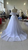 Spring And Autumn 2025 New Beautiful Main Bridal Fishtail Wedding Dress White Tail Perspective Bare Back Lace Wedding Dress